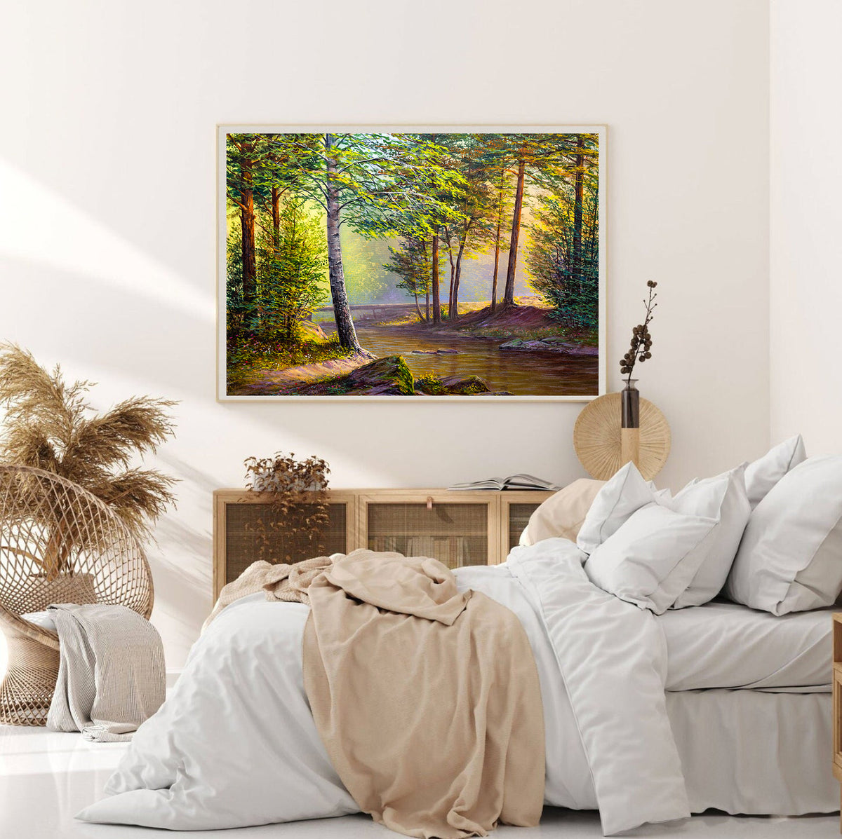 Tablou Canvas - Padure Peisaj