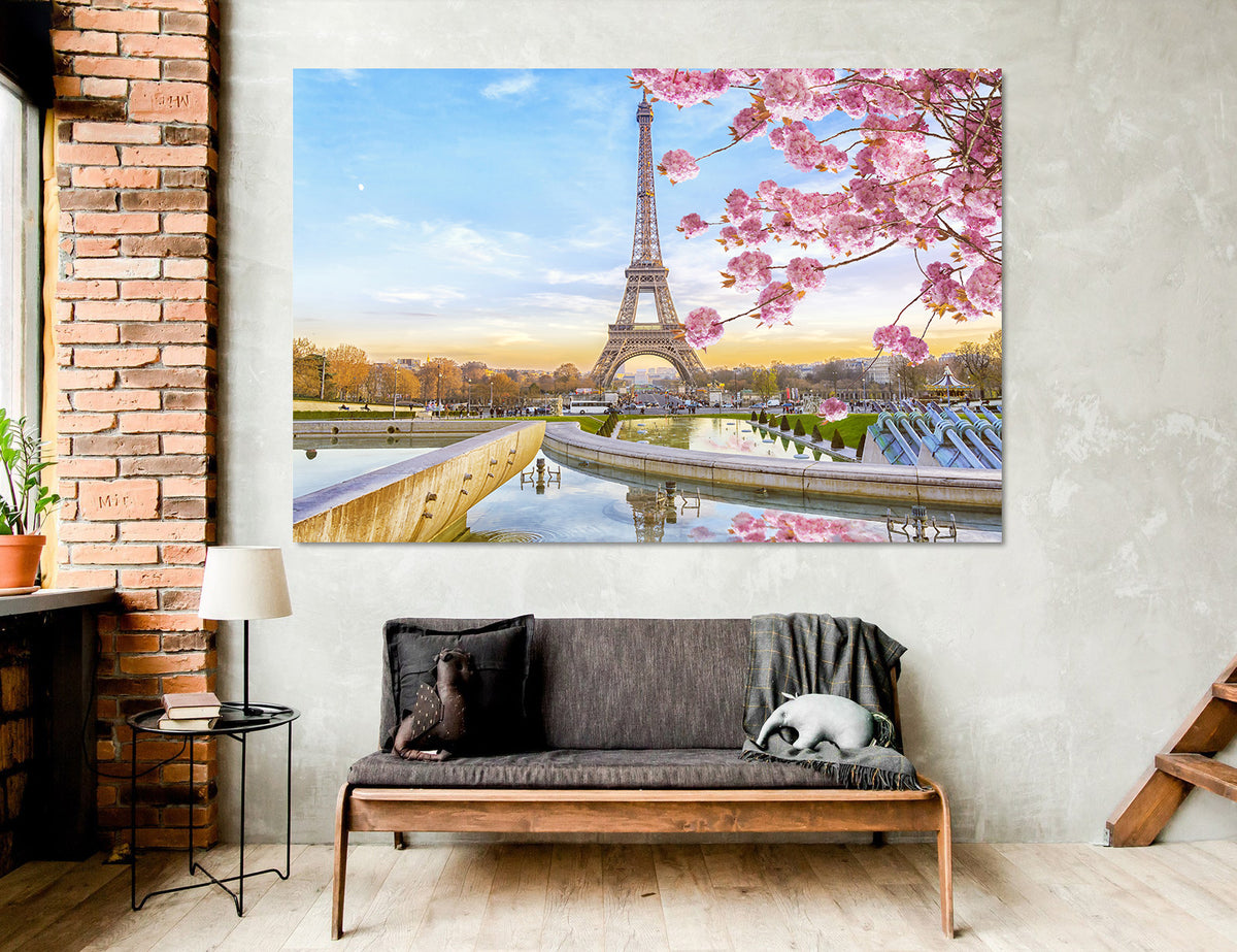Canvas Painting - Eiffel Tower