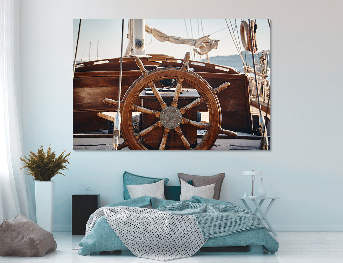 Canvas Painting - Ship's Rudder