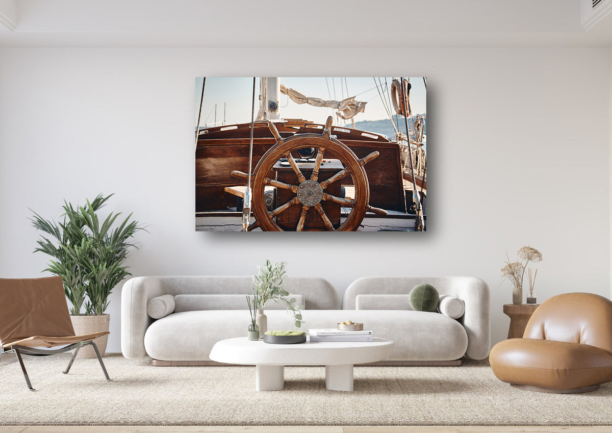 Canvas Painting - Ship's Rudder