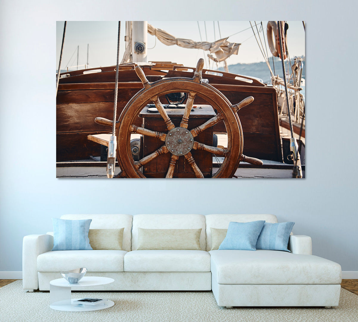 Canvas Painting - Ship's Rudder