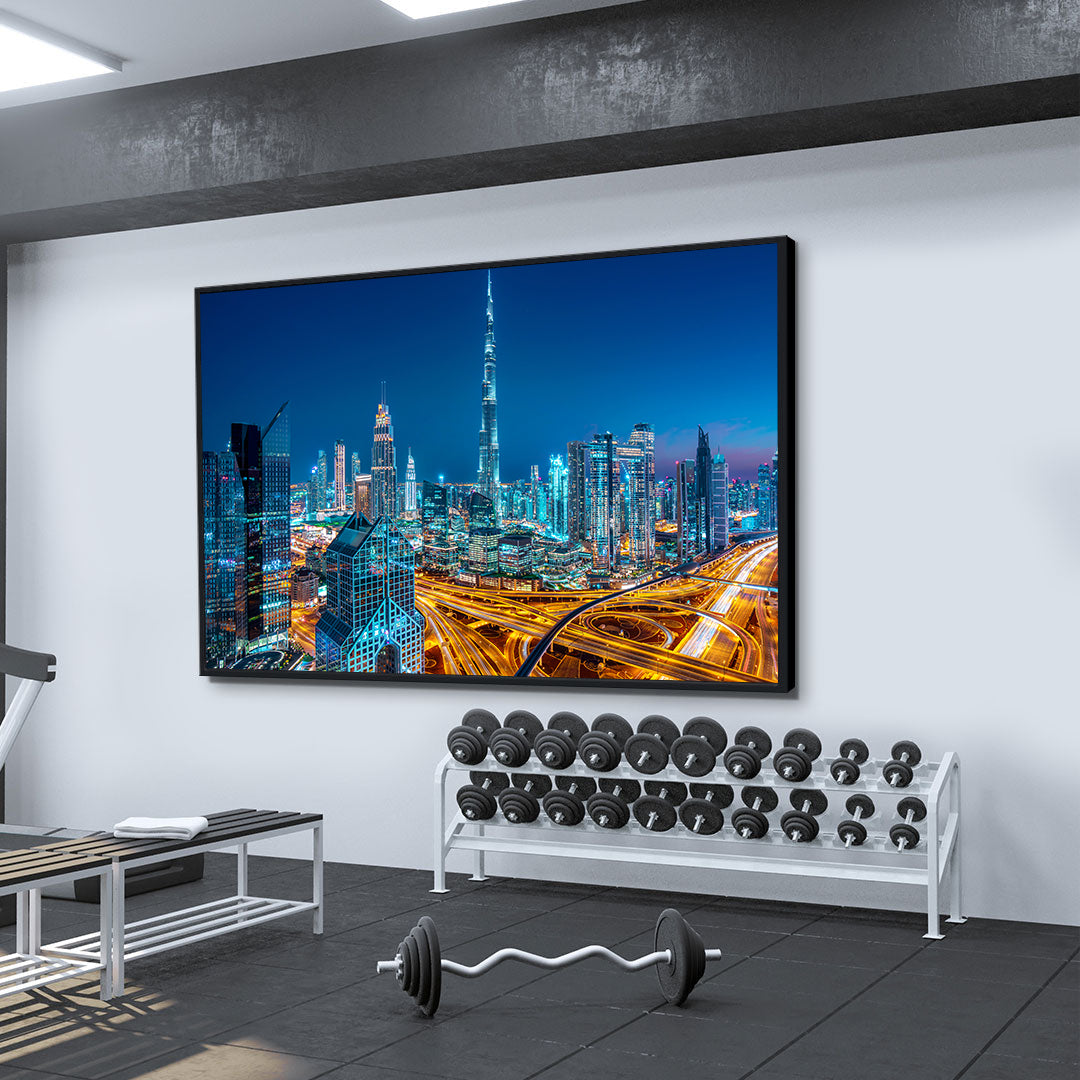Canvas Painting - Dubai by Night