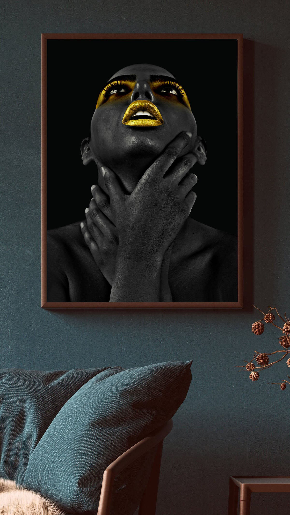 Canvas Painting - African Woman Portrait