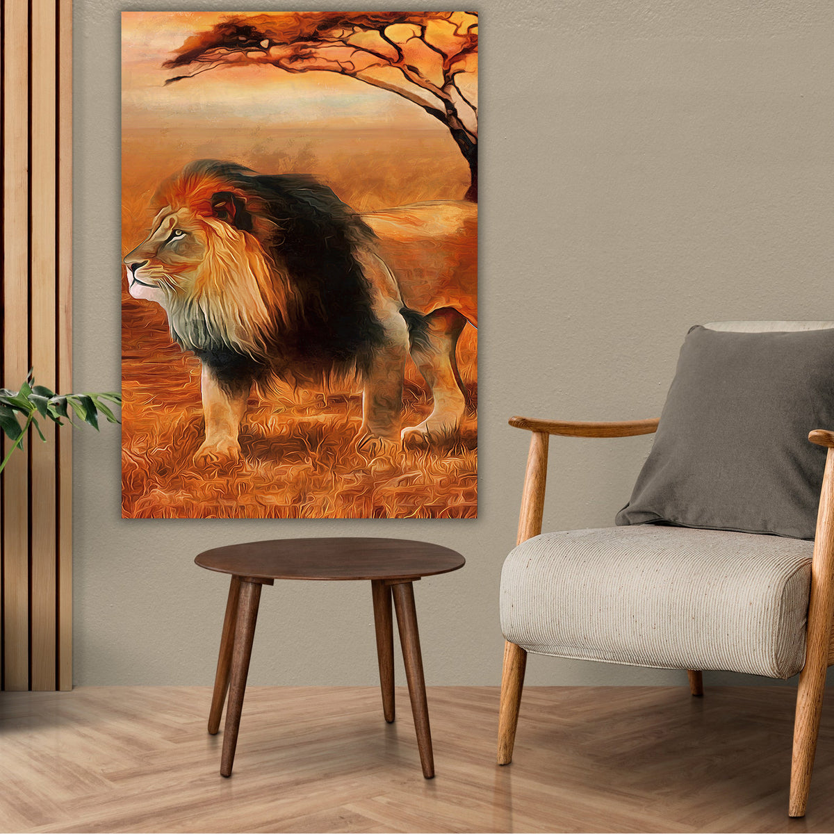 Canvas Painting - The Lion King