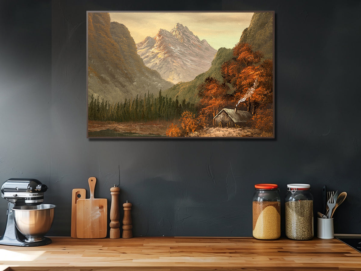 Tablou Canvas - Peisaj cu munti