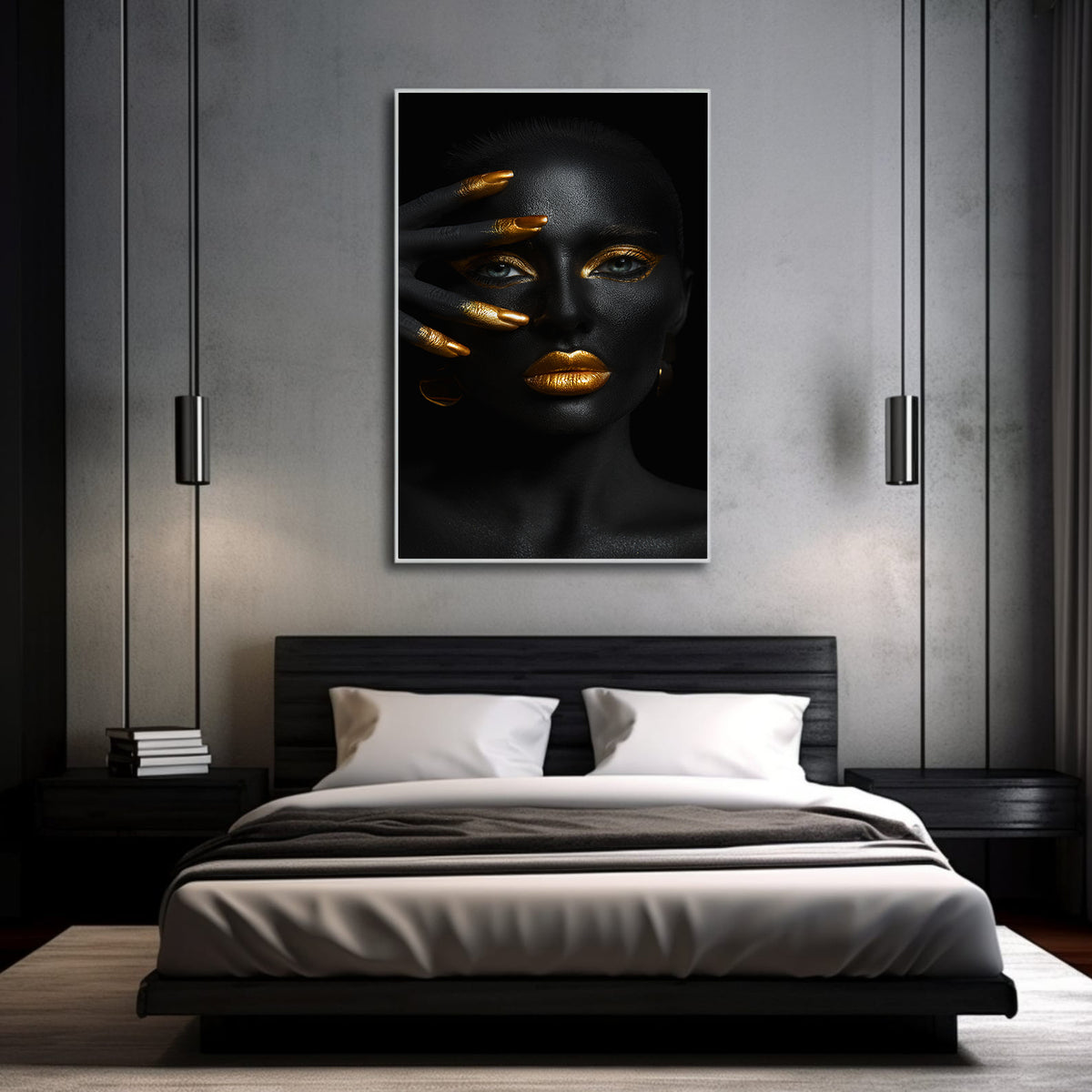 Tablou Canvas - Portret Femeie Africana