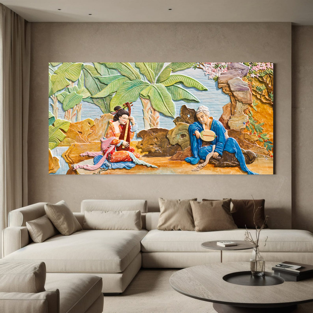 Canvas Painting - Chinese Culture