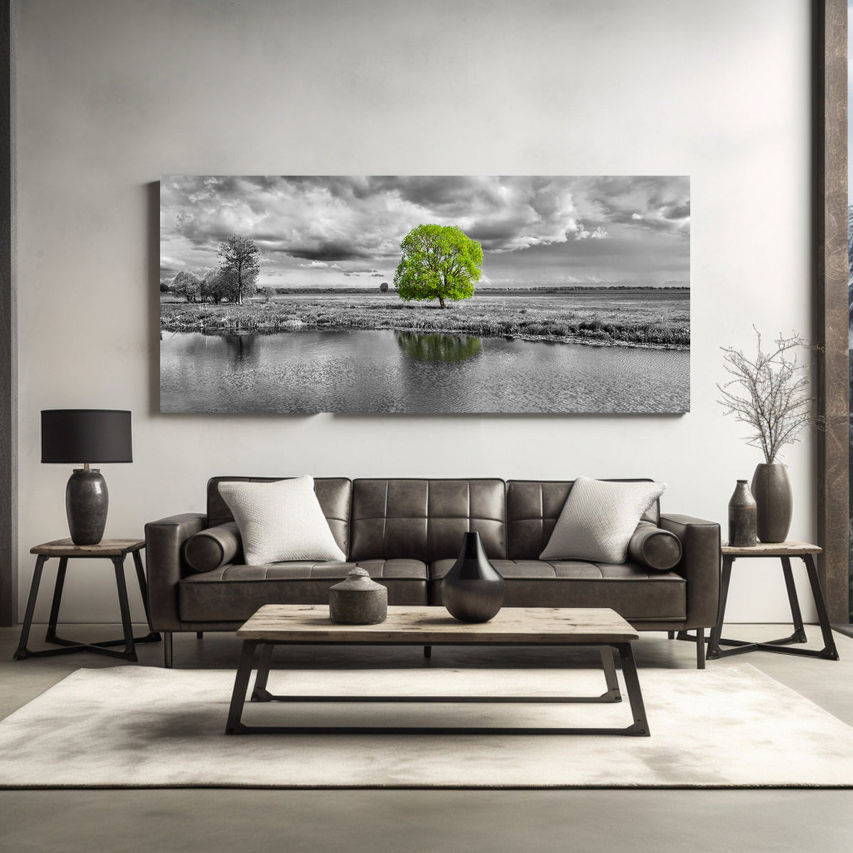 Canvas Painting - Green Tree