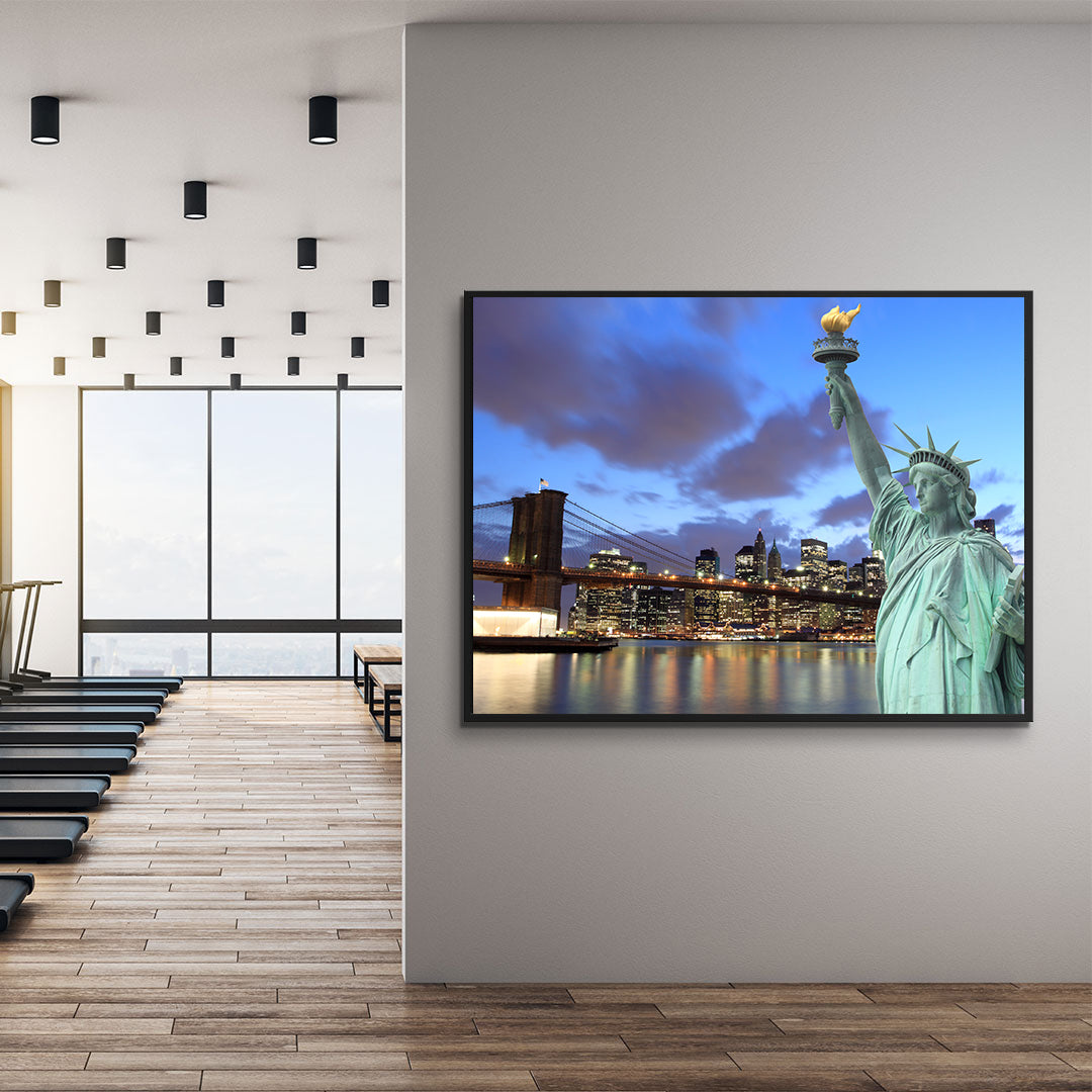Canvas Print - Statue of Liberty in New York