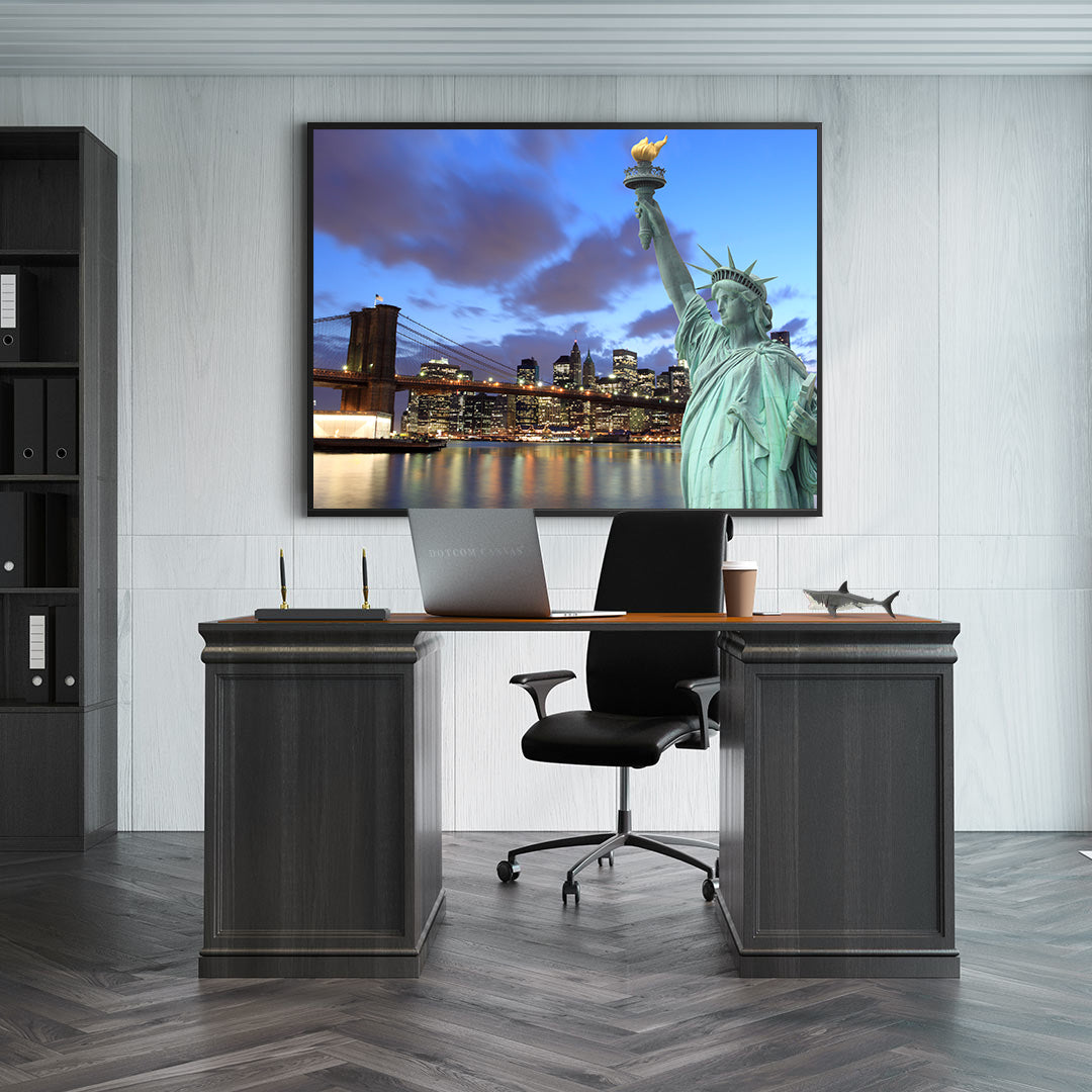Canvas Print - Statue of Liberty in New York