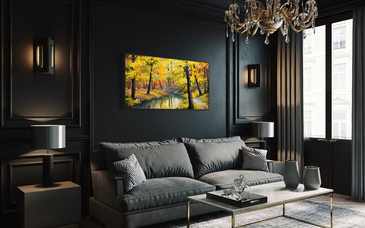 Canvas Painting - Autumn Landscape