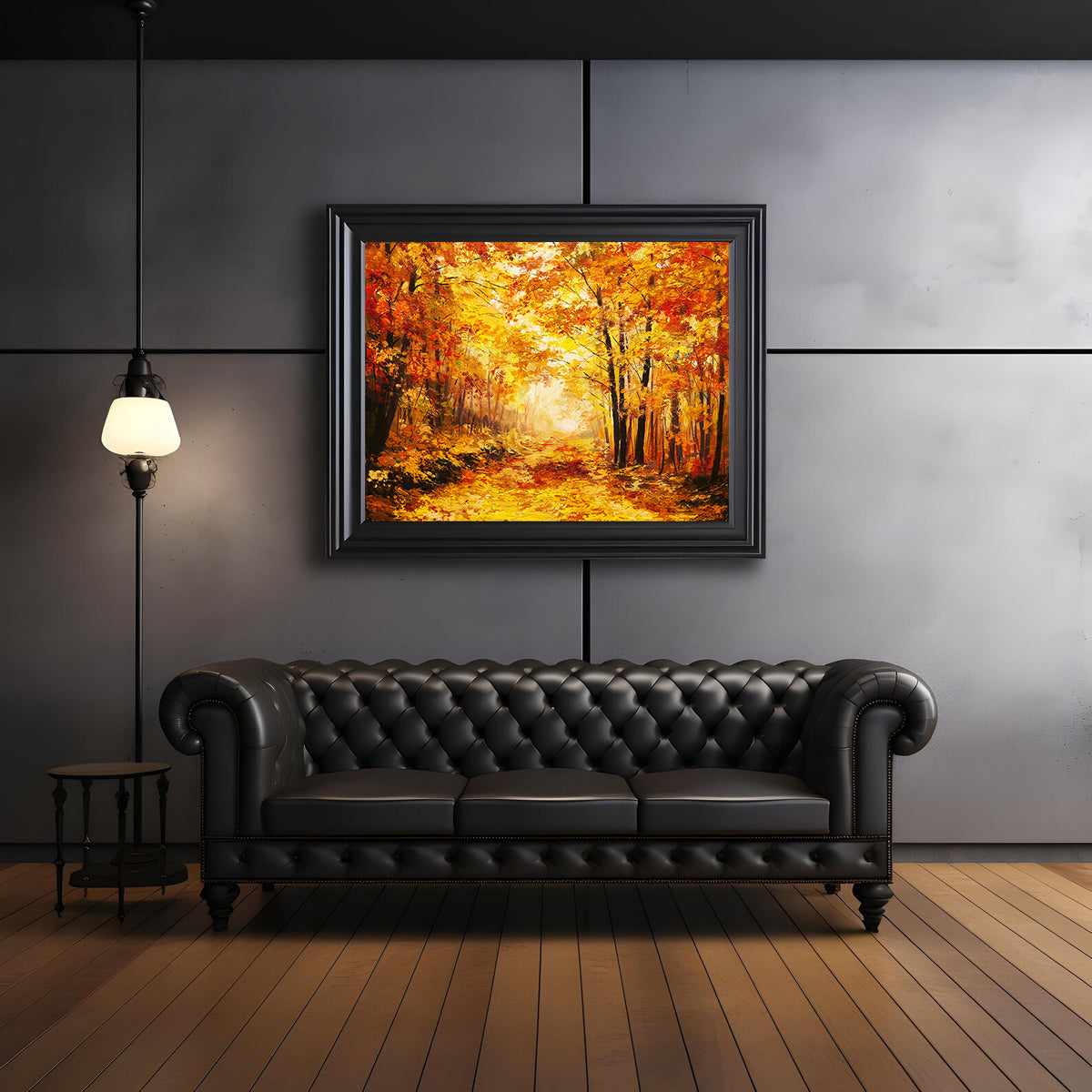 Canvas Painting - Autumn Landscape