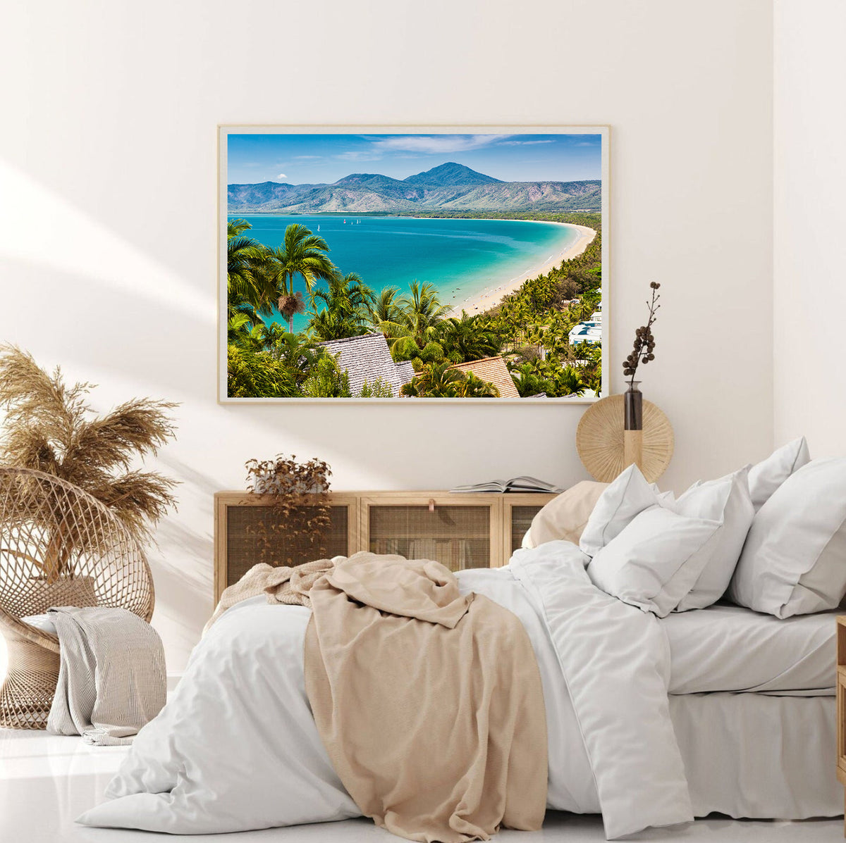 Canvas Painting - White Sand Beach