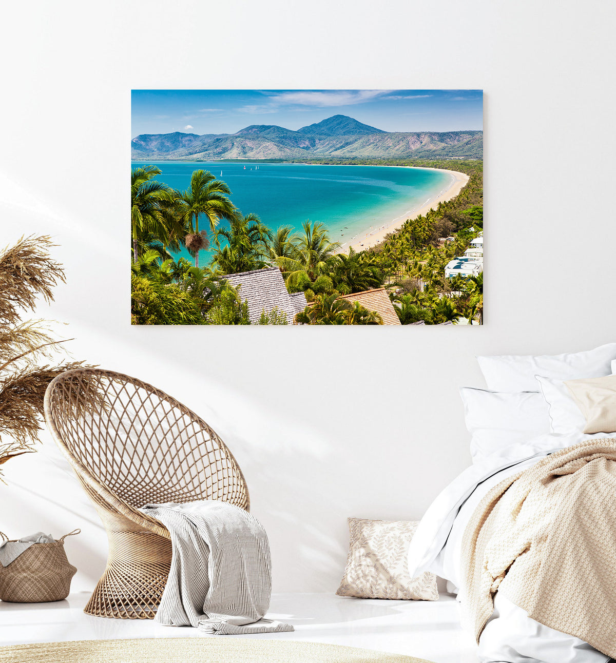 Canvas Painting - White Sand Beach