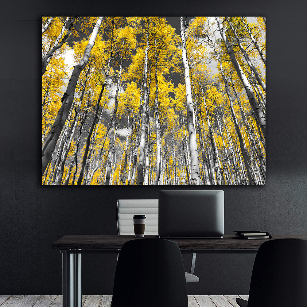 Canvas Painting - Tall Birches