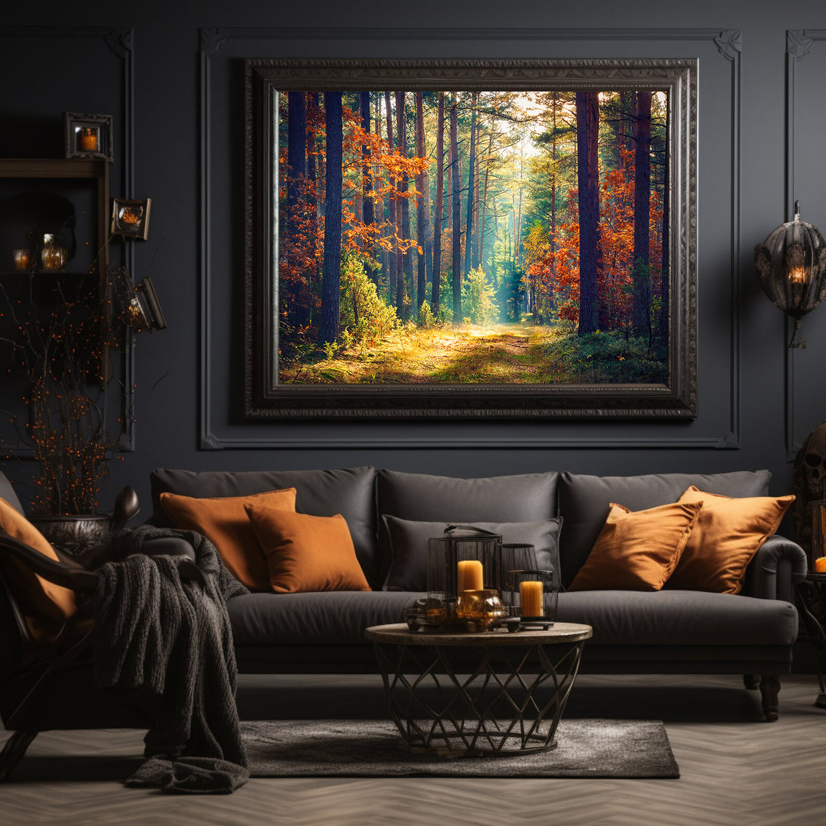 Canvas Painting - Forest Landscape