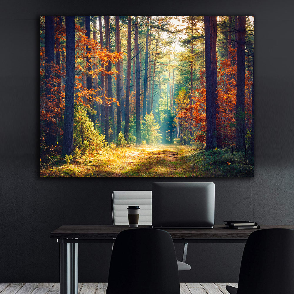 Canvas Painting - Forest Landscape