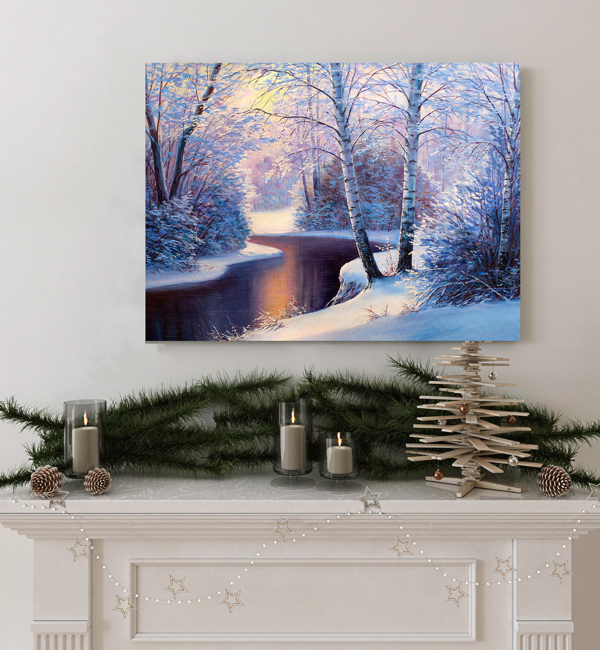 Tablou Canvas - Peisaj de Iarna