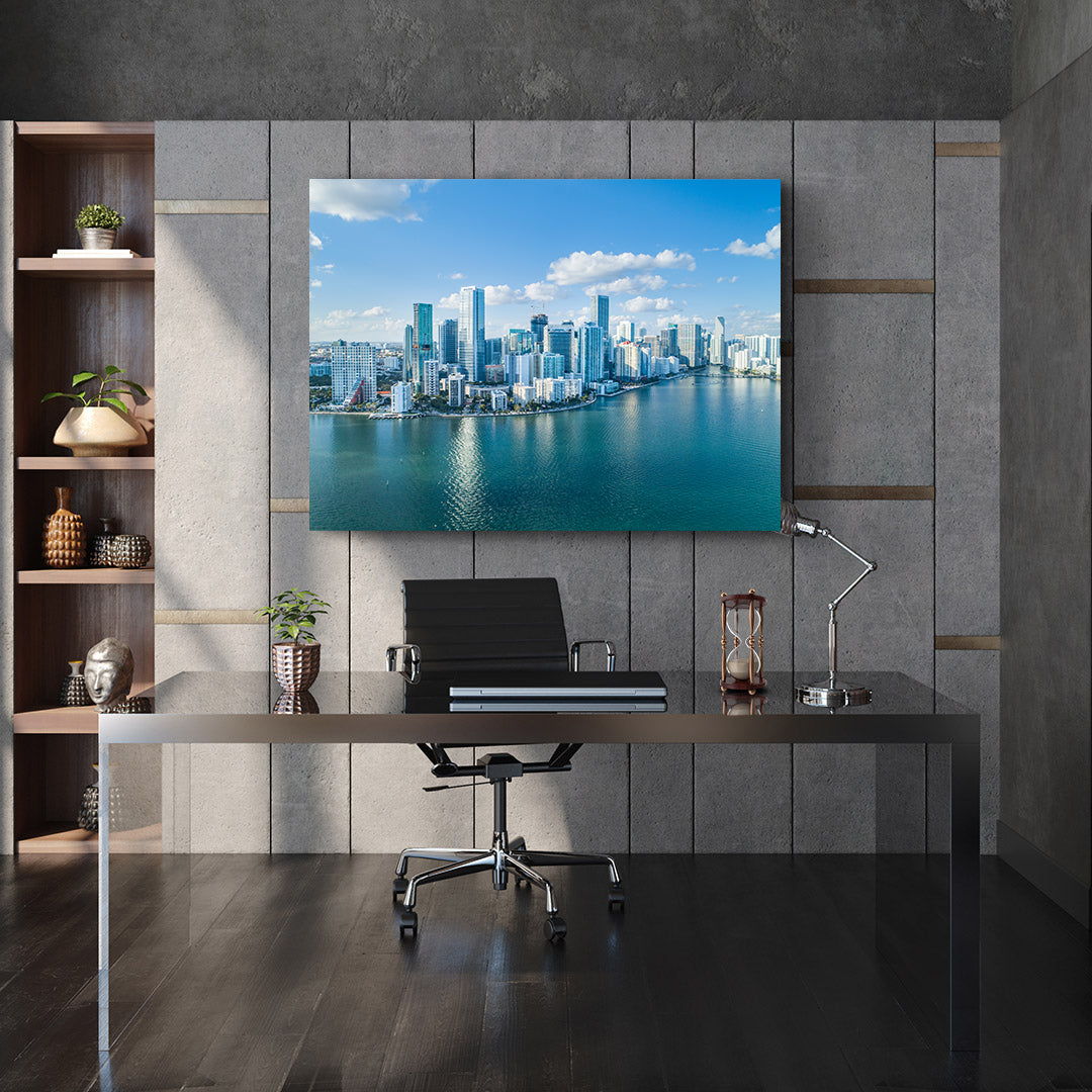 Canvas Painting - Brickell Key Landscape