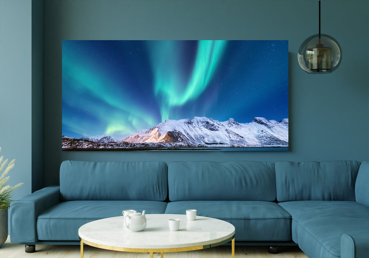 Canvas Painting - Aurora Borealis