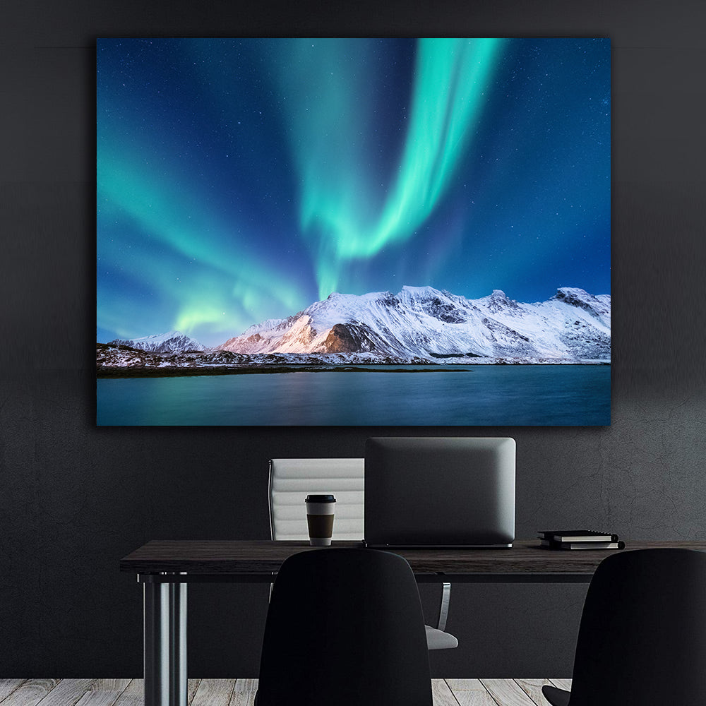 Canvas Painting - Aurora Borealis