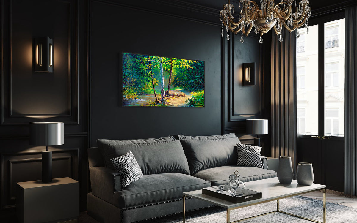 Canvas Painting - Forest Landscape