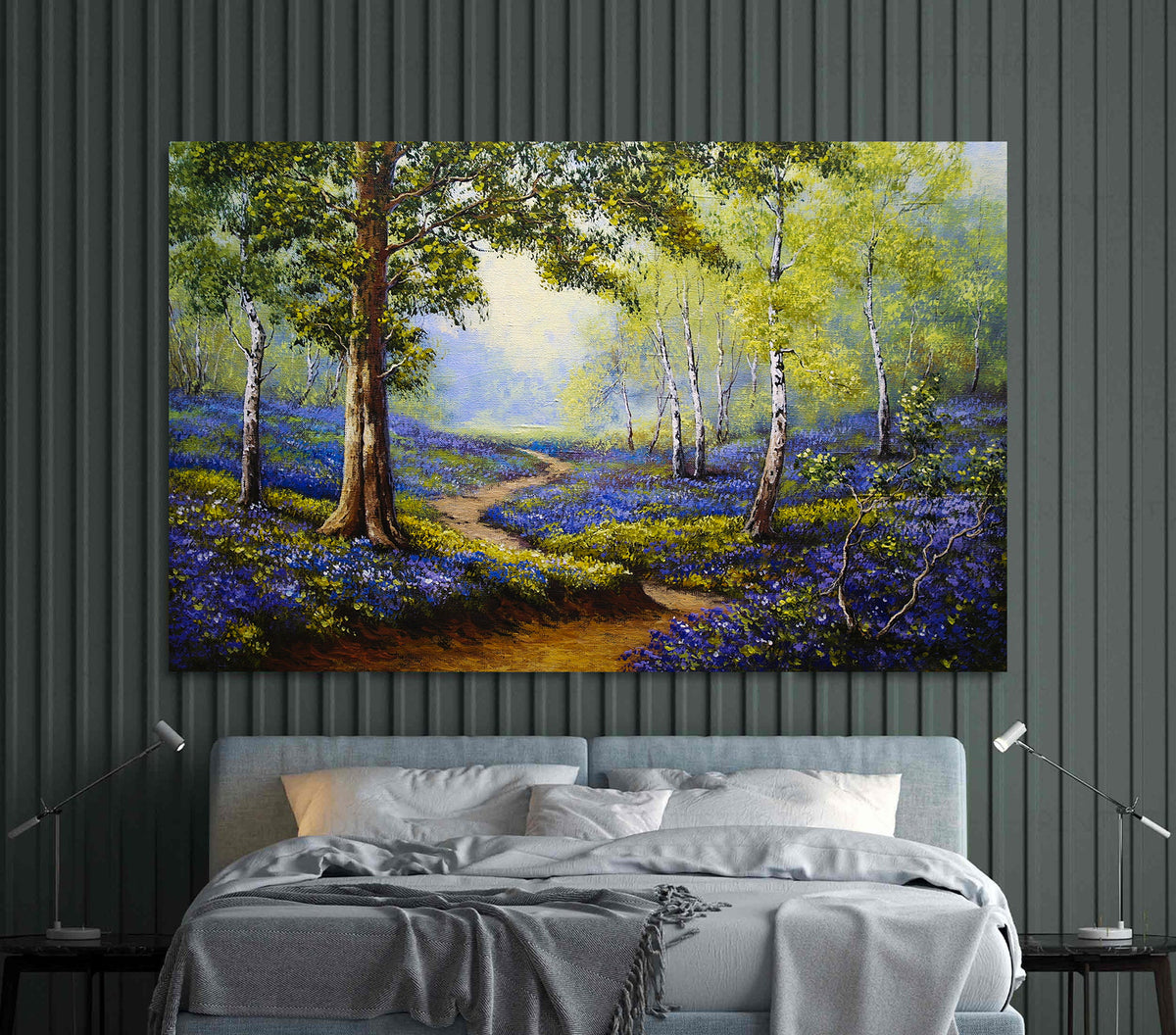Canvas Painting - Forest Landscape