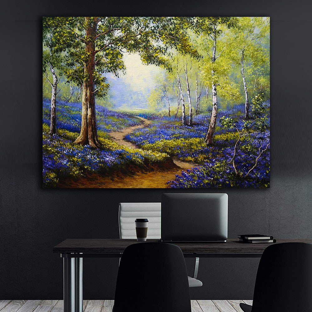 Canvas Painting - Forest Landscape