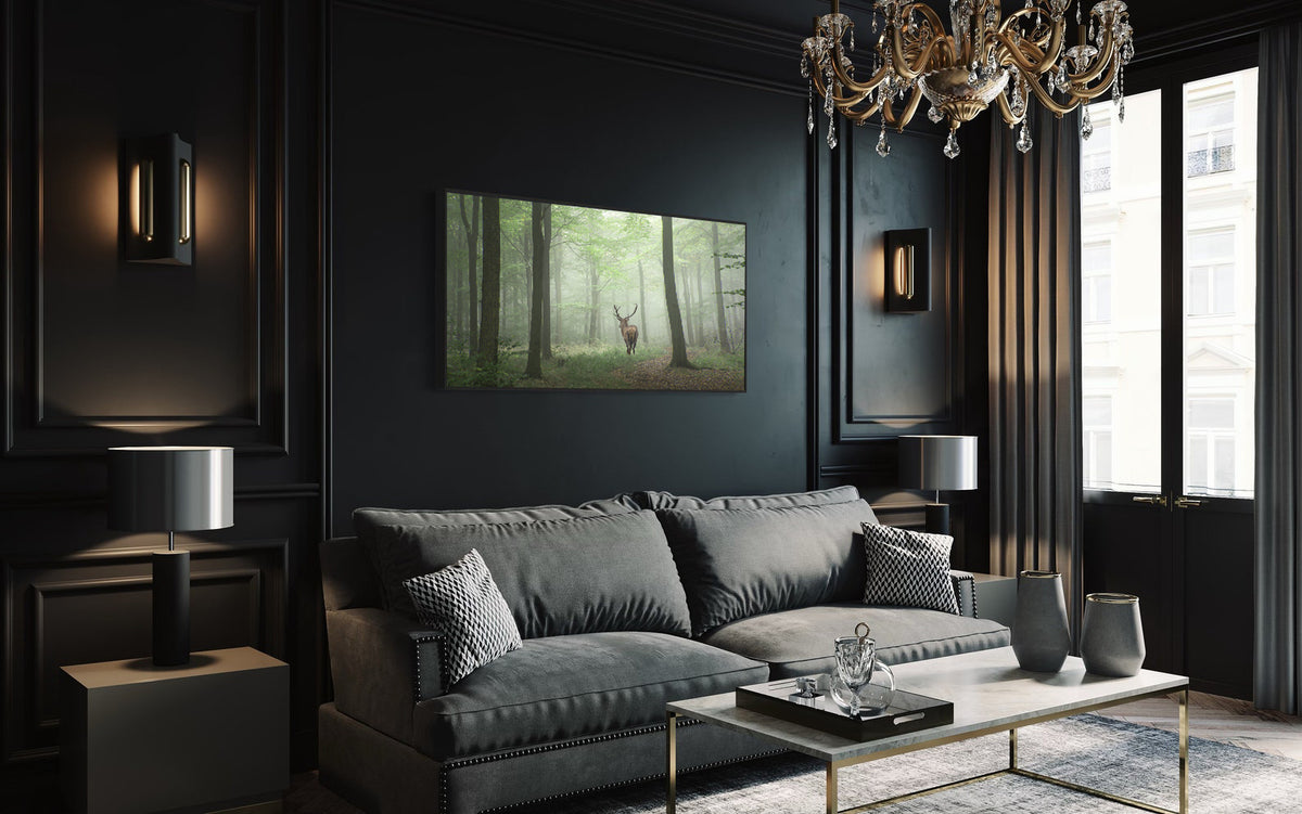Canvas Painting - Deer in the Forest