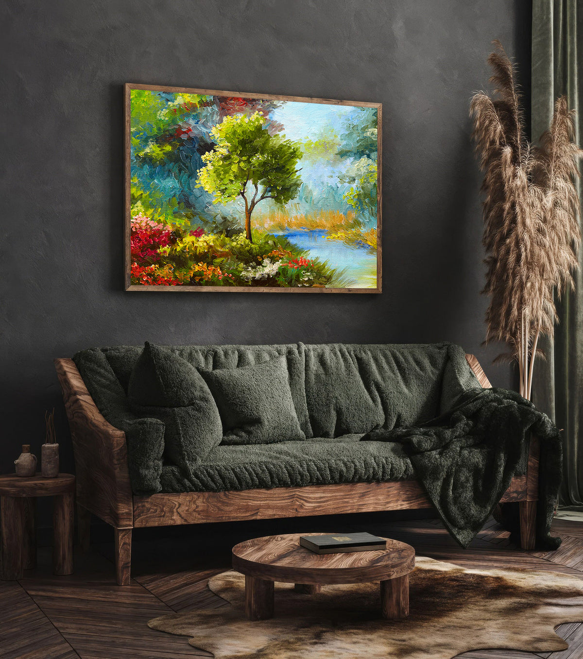 Tablou Canvas - Padure Peisaj
