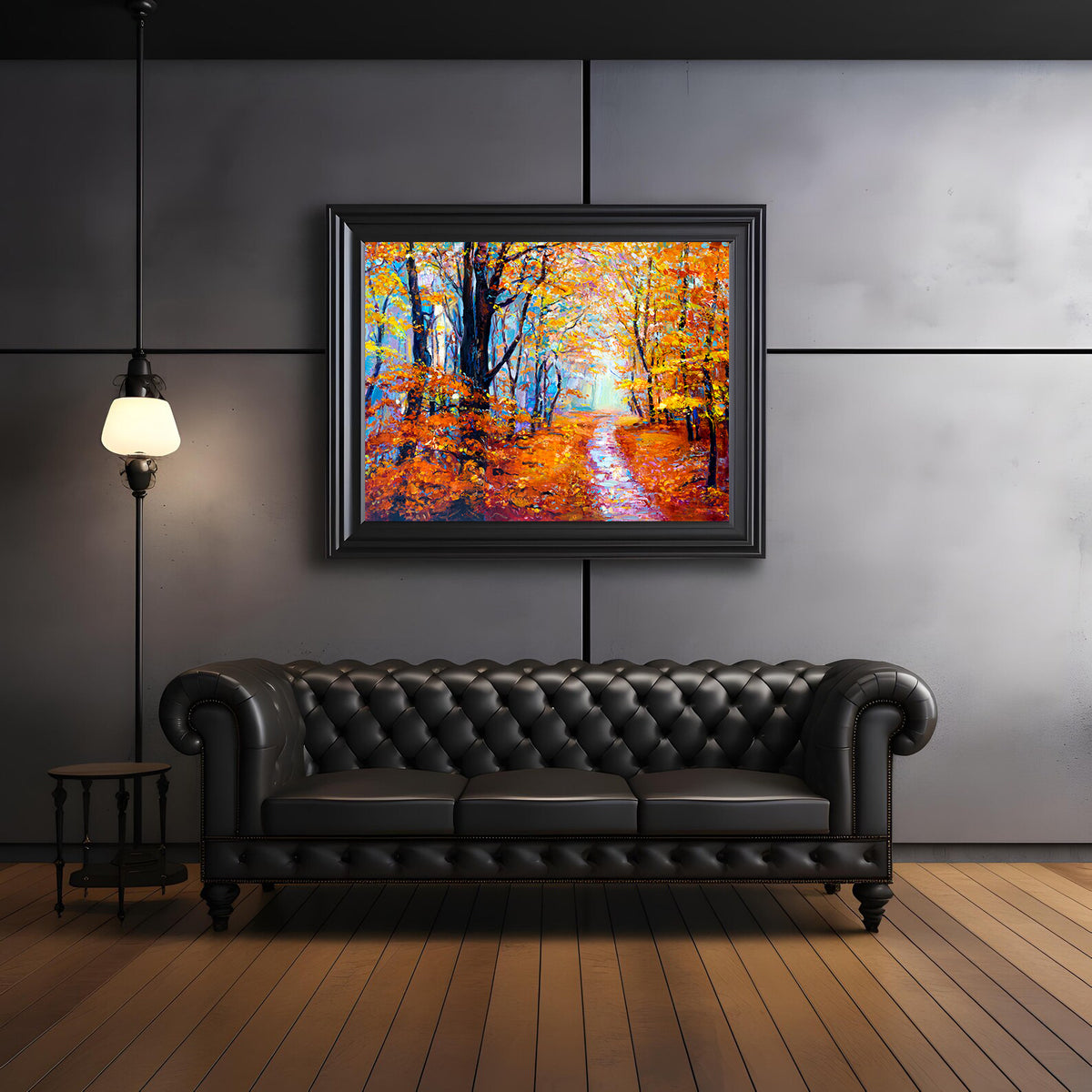 Canvas Painting - Autumn in the Forest