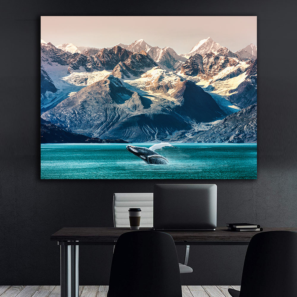 Canvas Painting - Mountain Landscape