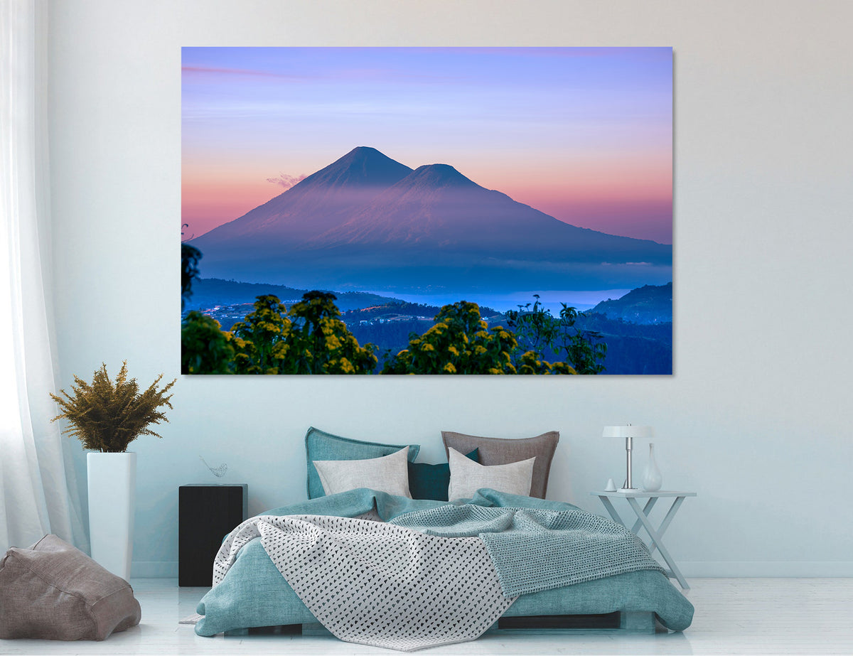 Canvas Painting - Mountain at Dawn