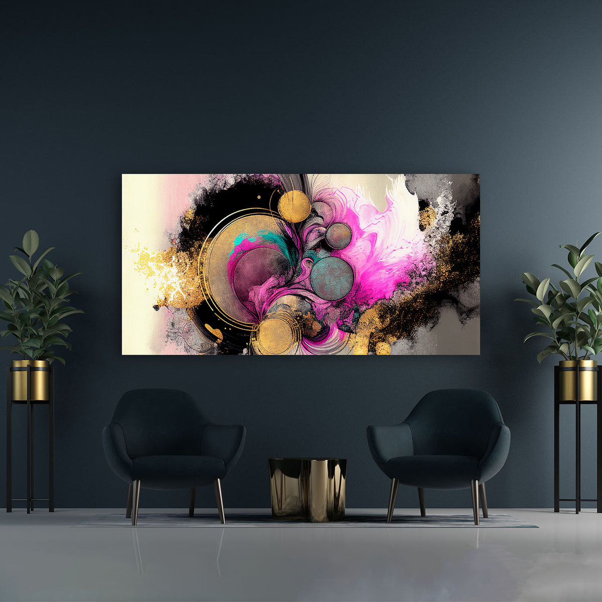 Canvas Painting - Abstract Colors