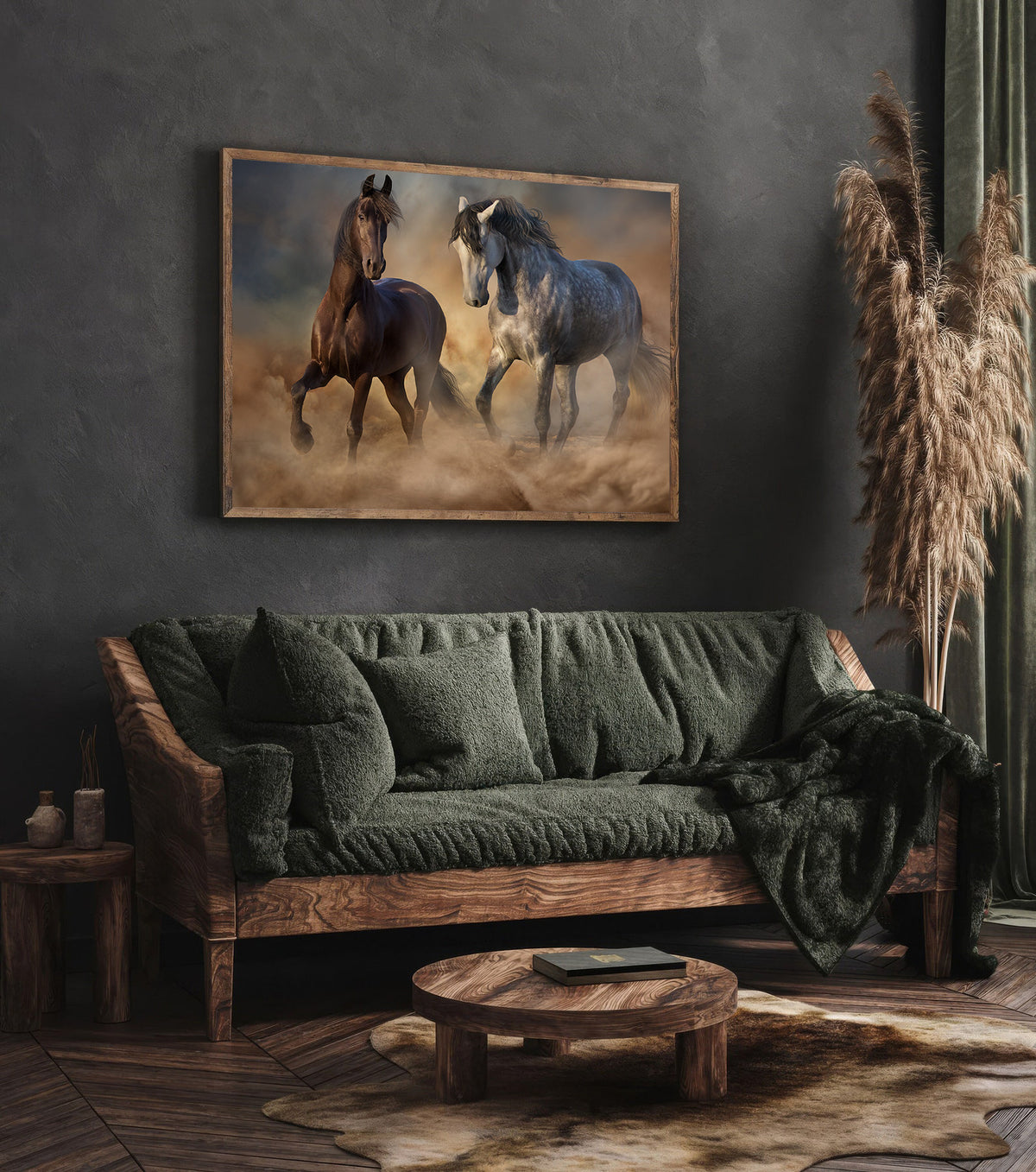 Canvas Painting - Horses in Freedom