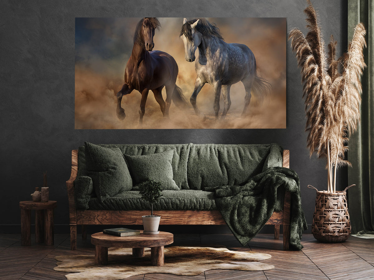 Canvas Painting - Horses in Freedom