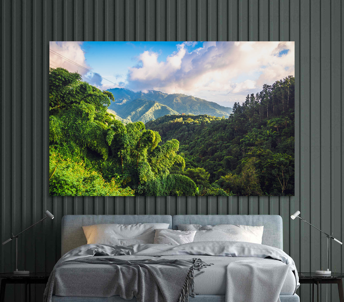 Canvas Painting - Jamaica Landscape