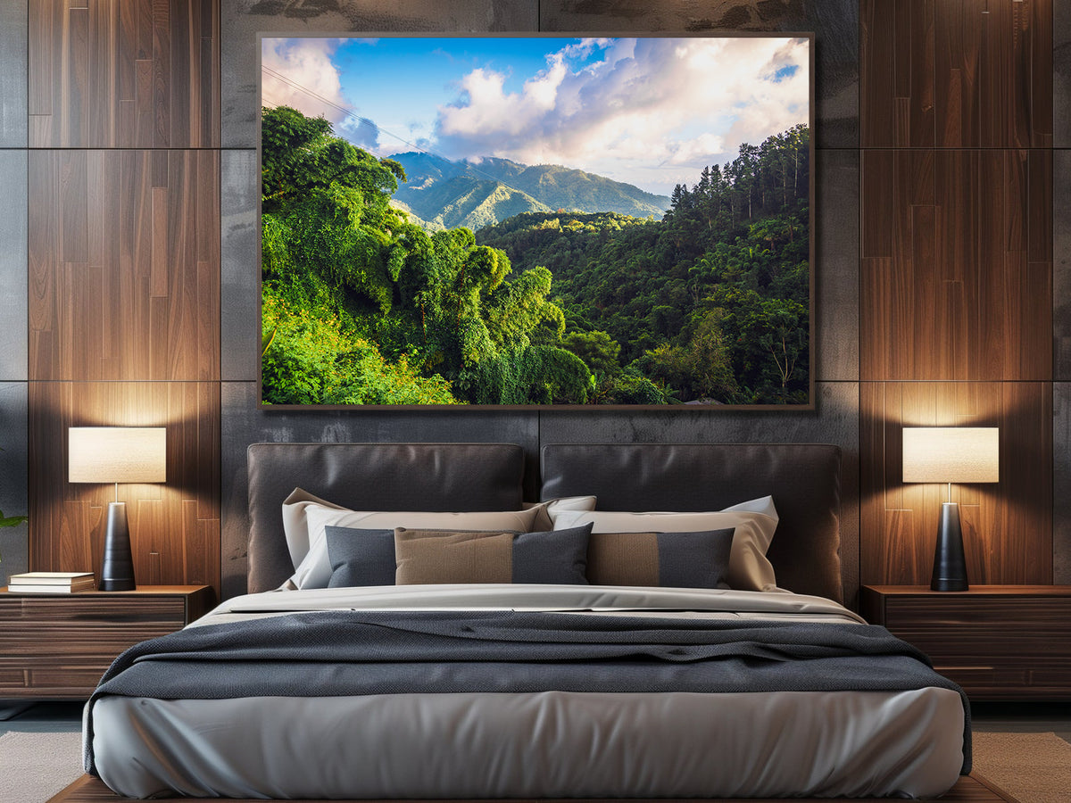 Canvas Painting - Jamaica Landscape