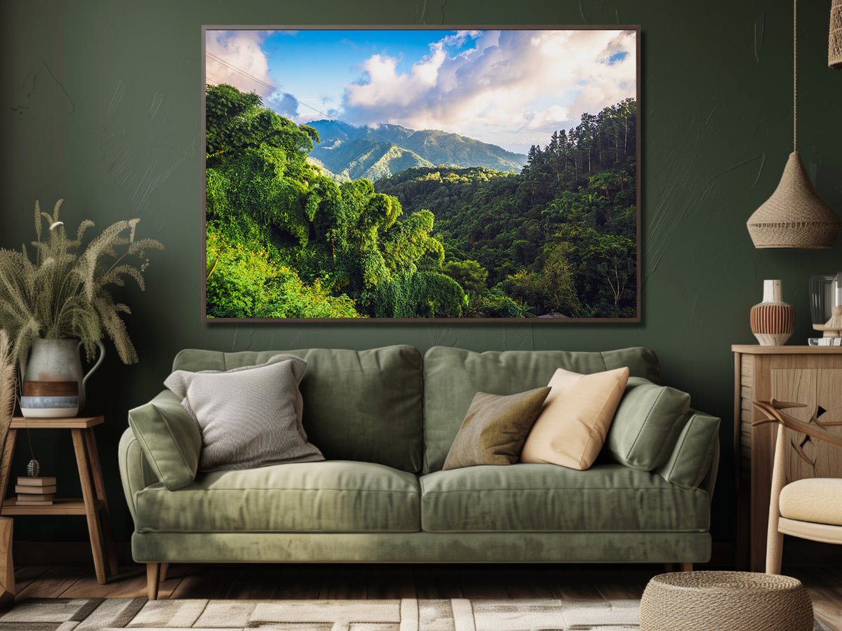 Canvas Painting - Jamaica Landscape