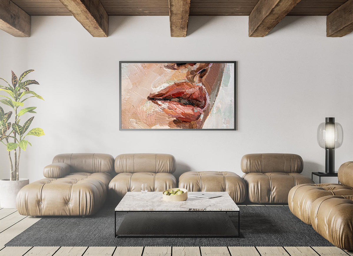 Canvas Painting - Woman Portrait