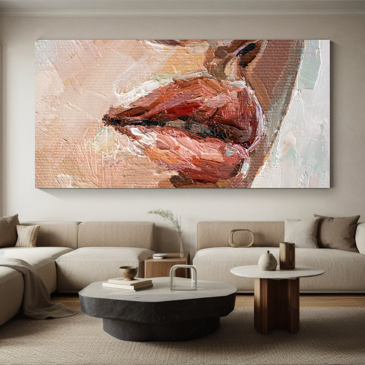 Canvas Painting - Woman Portrait