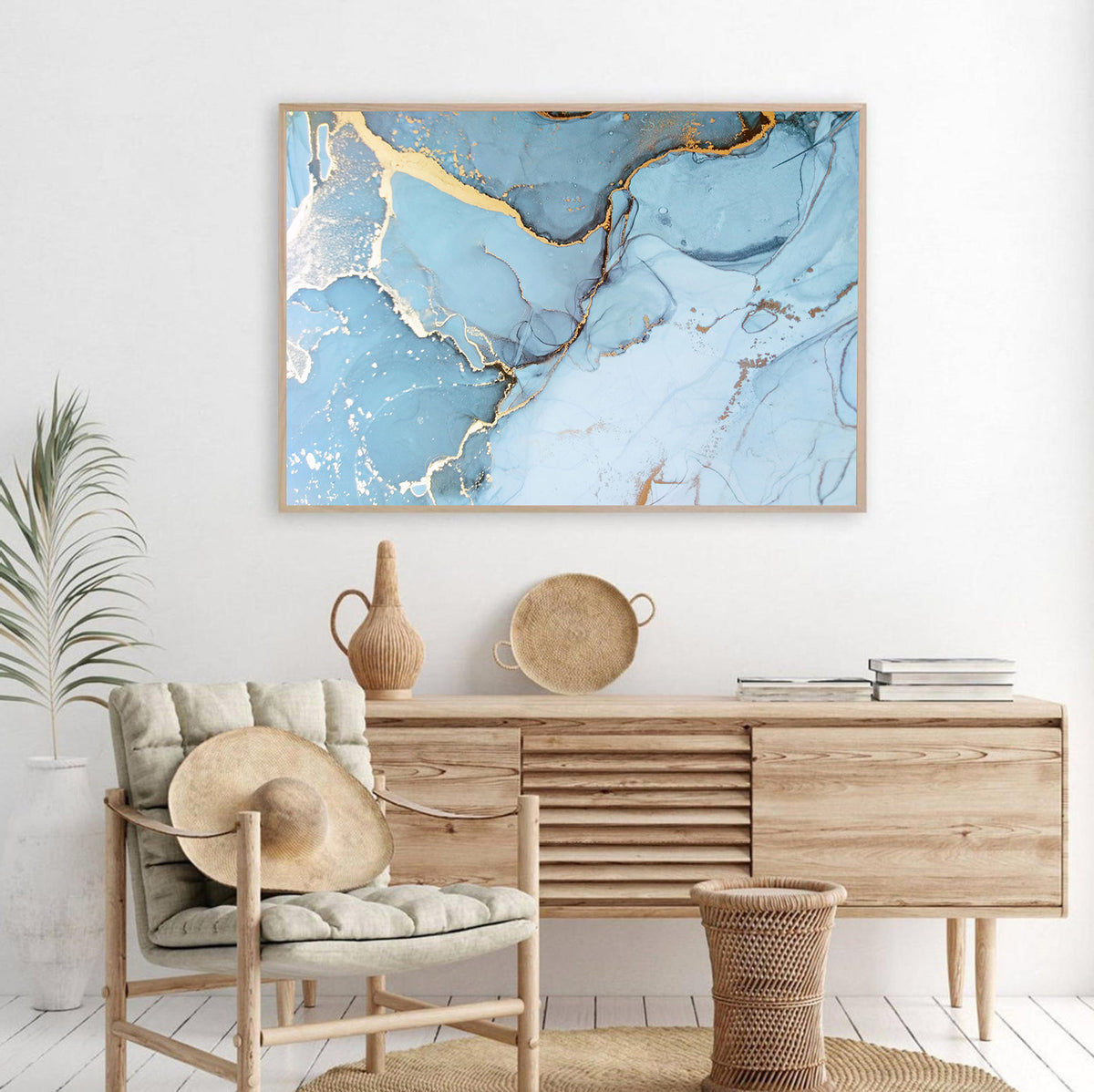 Canvas Painting - Abstract Marble