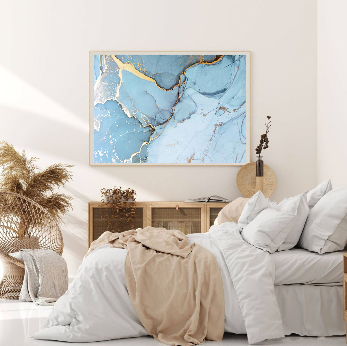 Canvas Painting - Abstract Marble