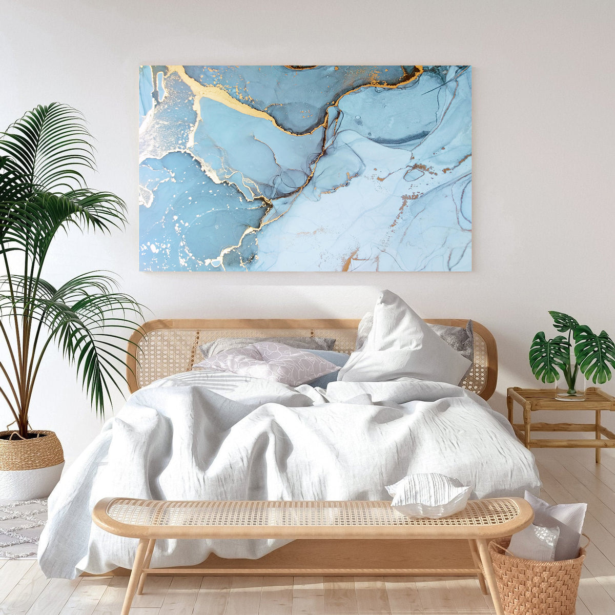Canvas Painting - Abstract Marble