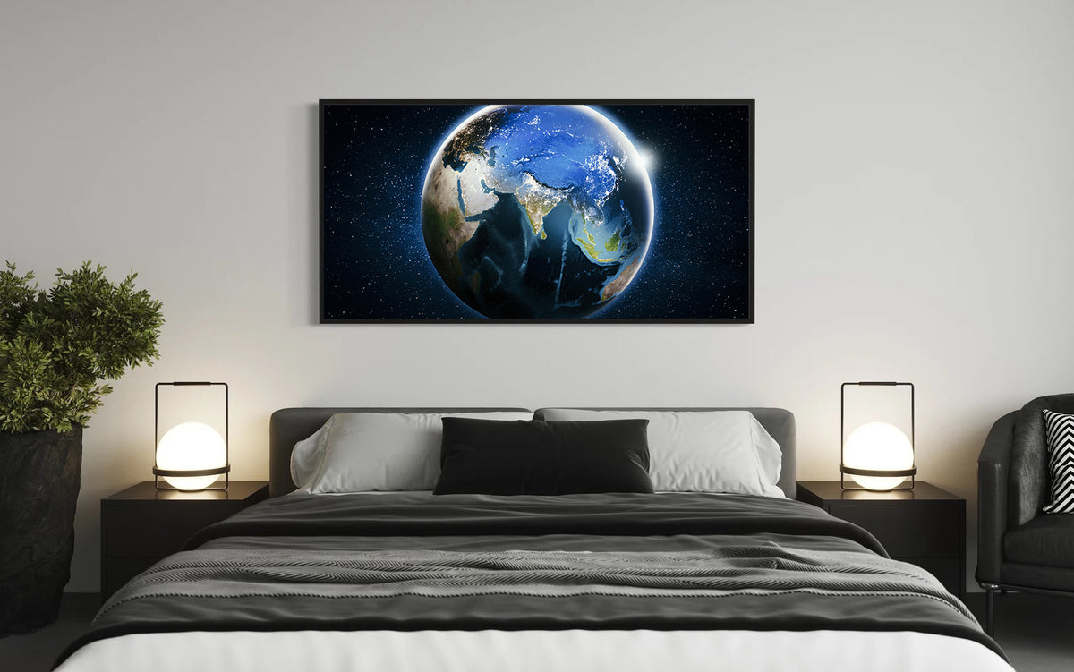 Canvas Painting - Planet Earth