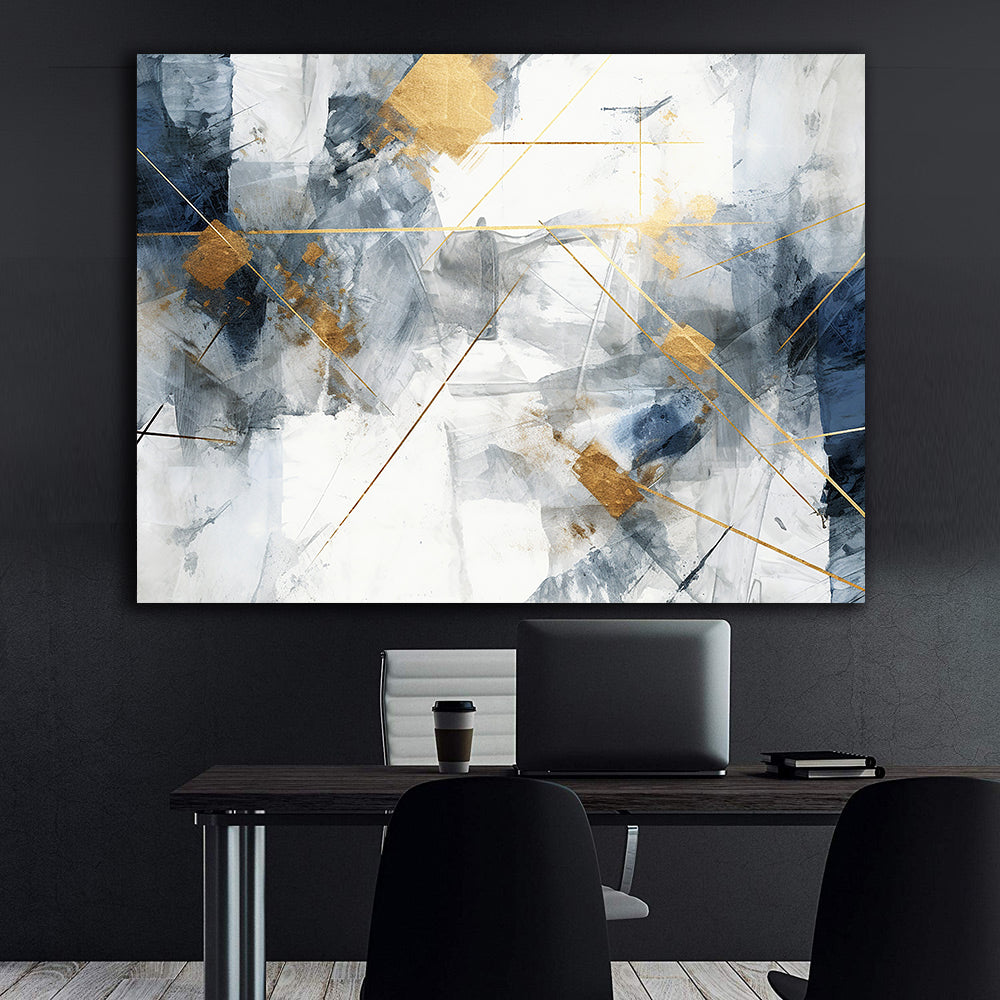 Canvas Painting - Abstract Geometric Art
