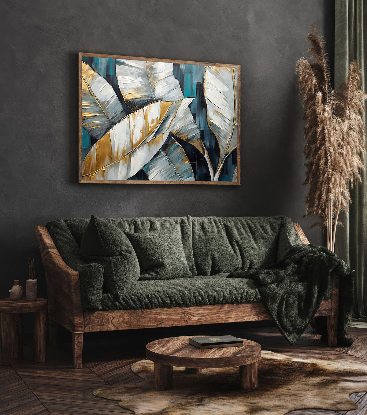 Tablou Canvas - Frunze Tropicale
