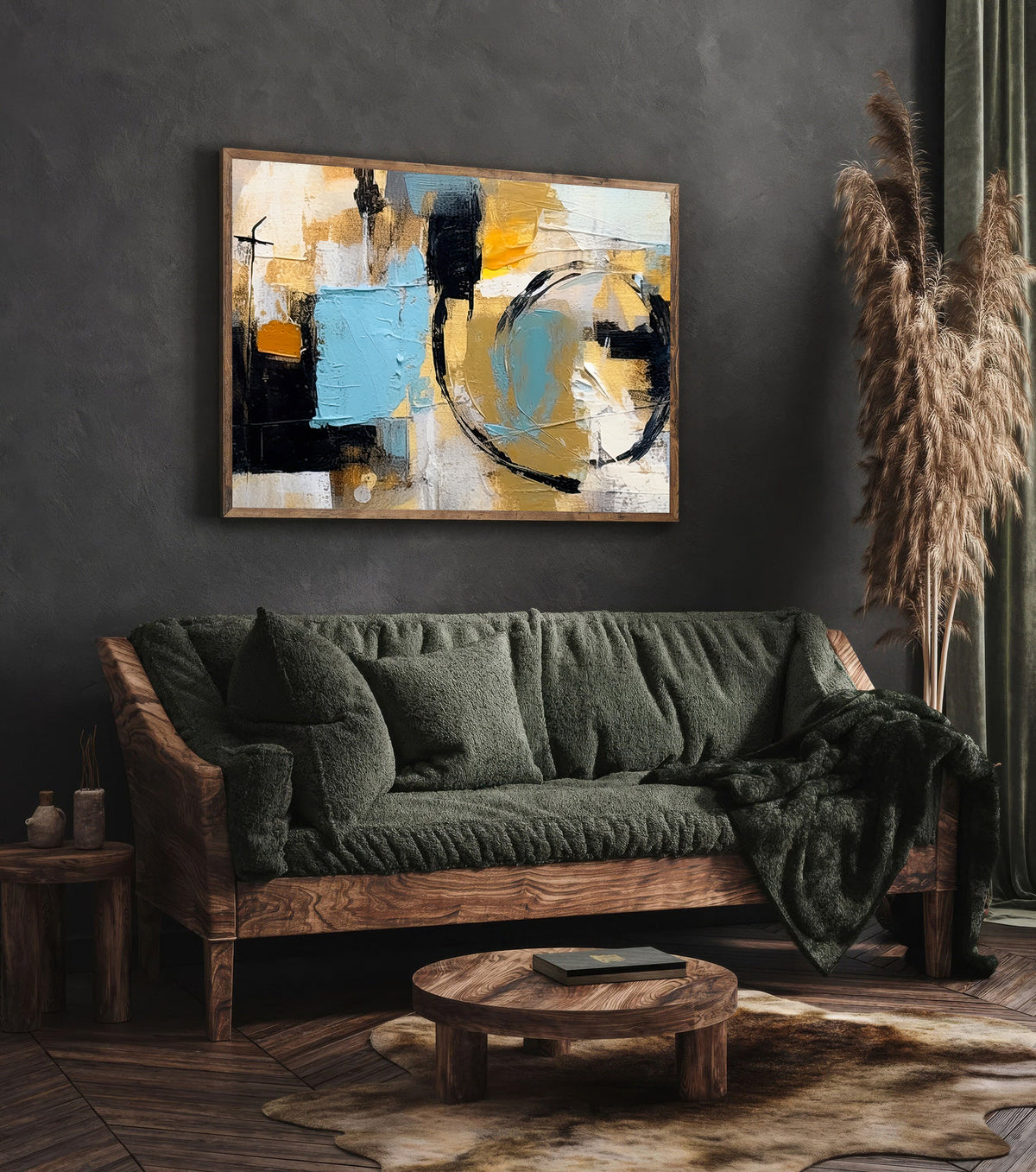 Canvas Painting - Abstract Modern Art