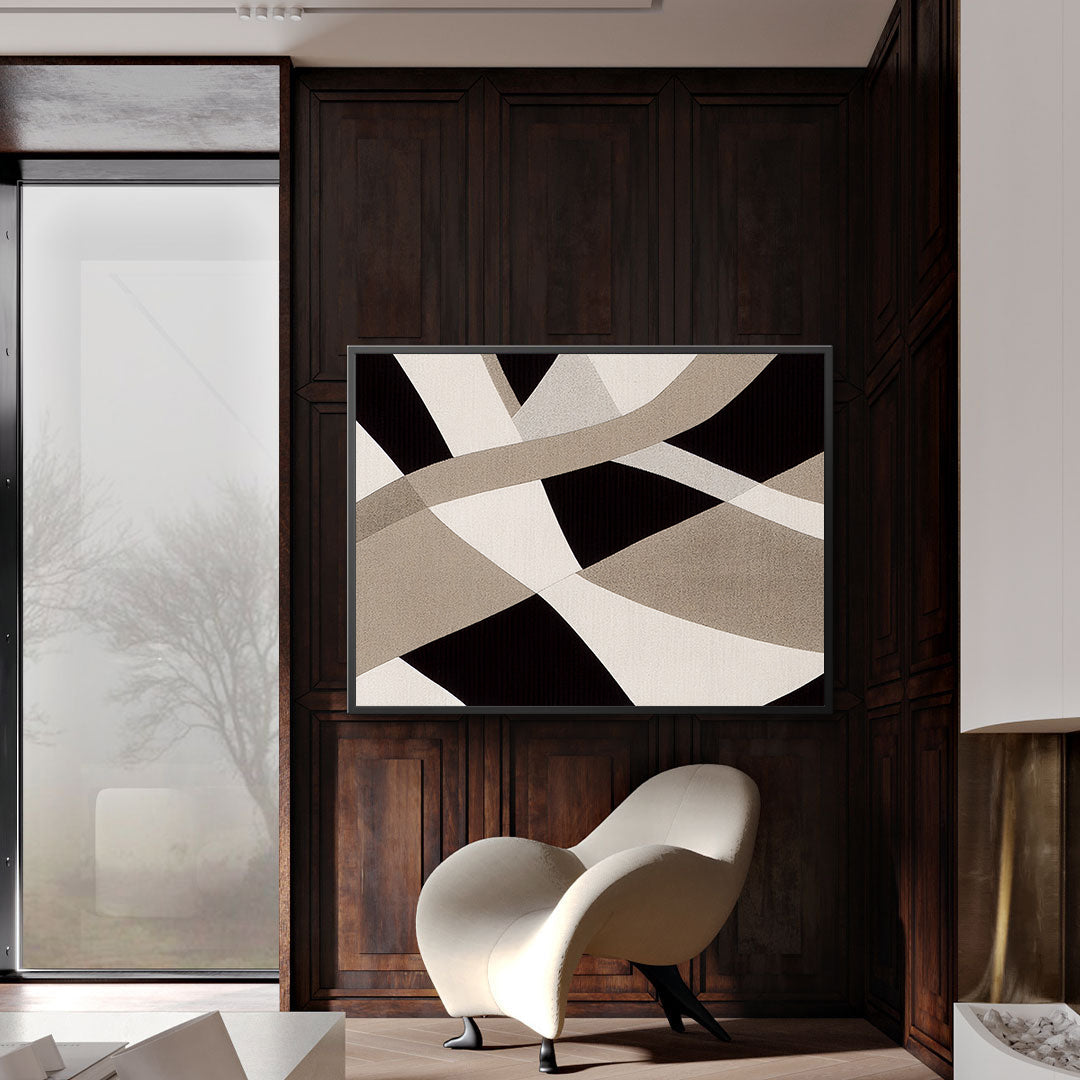 Canvas Painting - Modern Geometric Art