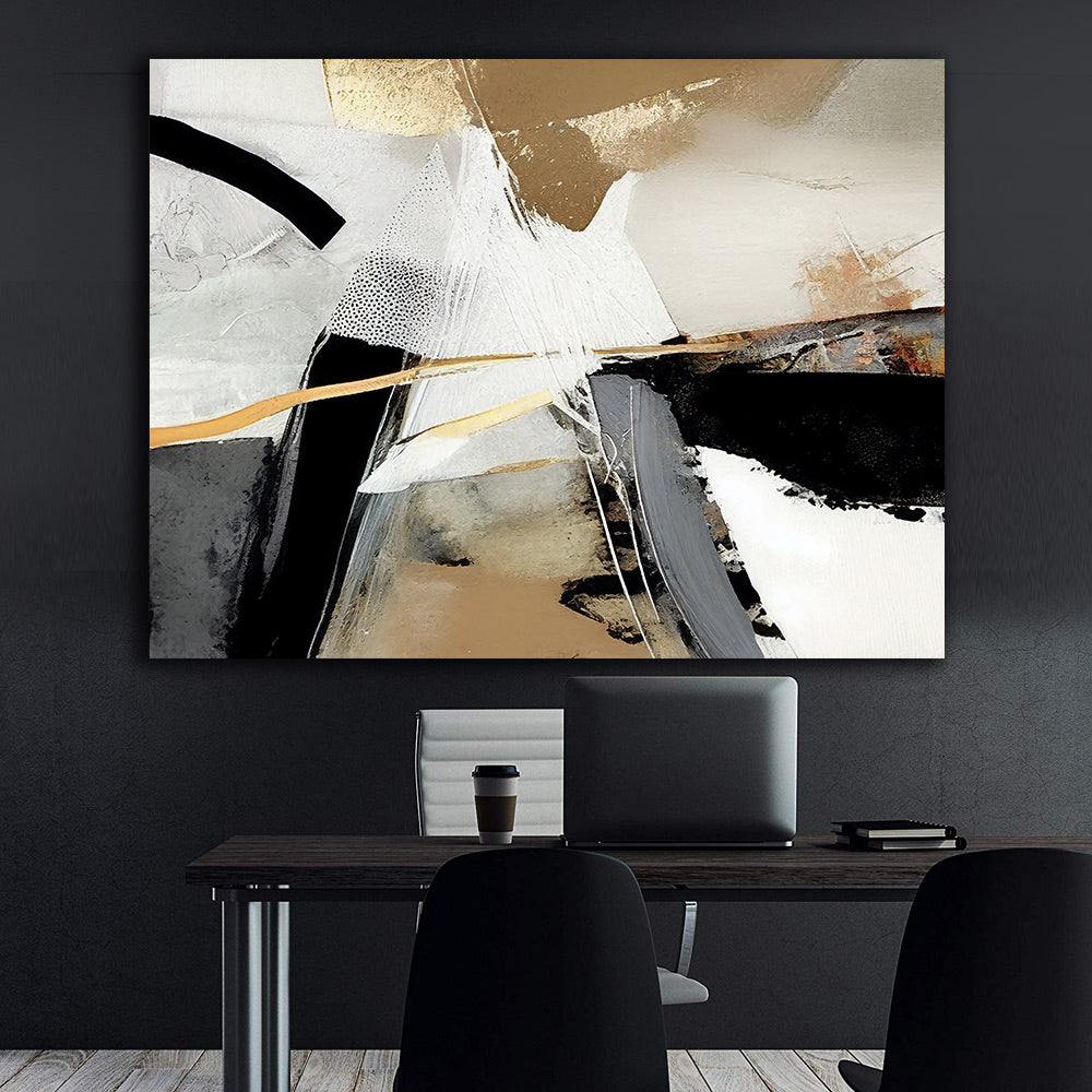Canvas painting - Tranquillizing Gold